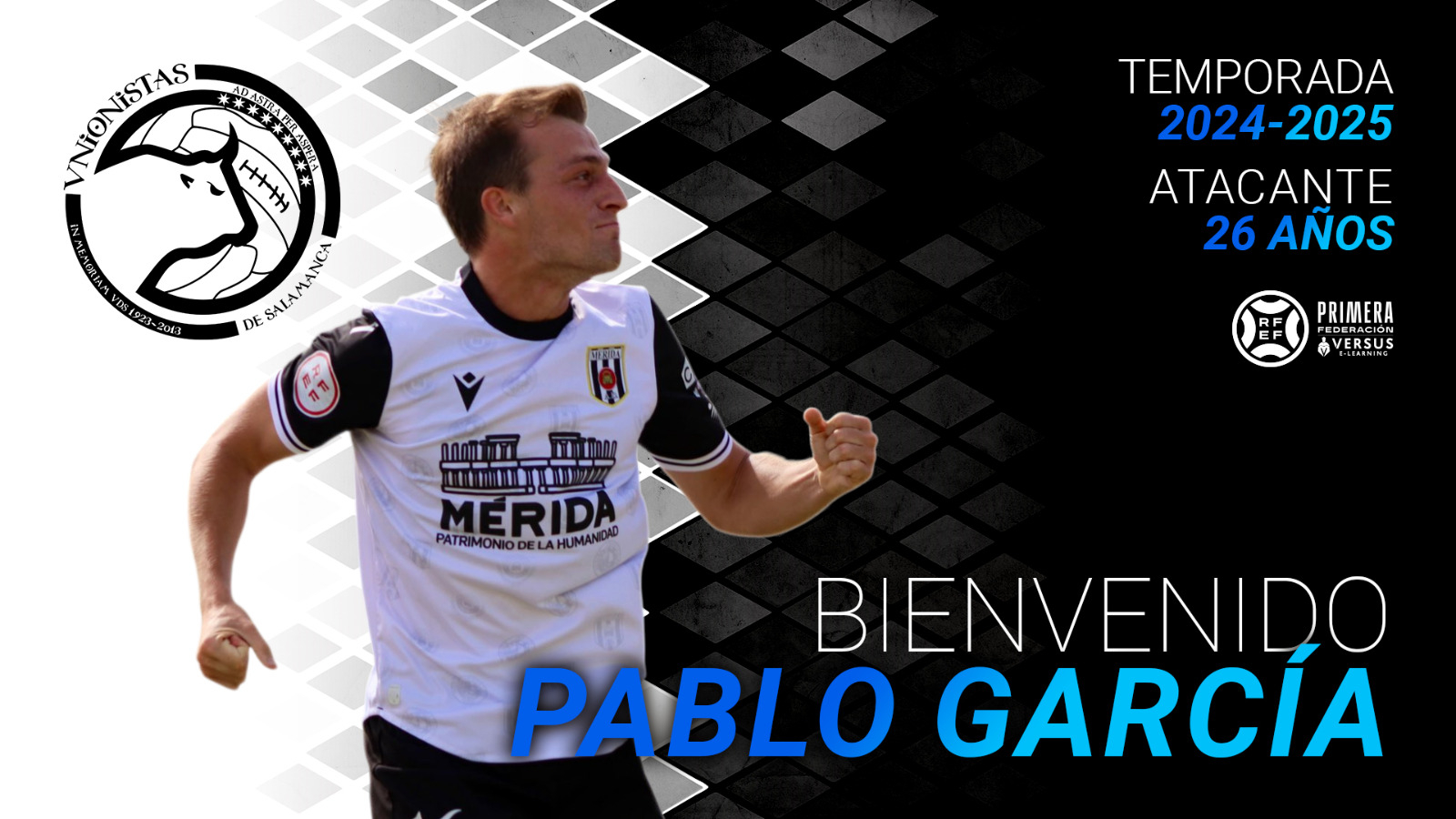 Pablo García, nuevo refuerzo para el ataque de Unionistas