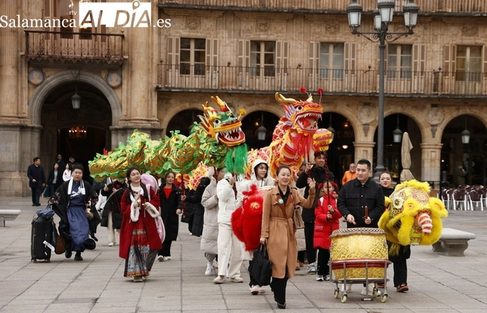 Salamanca da la bienvenida al Año de la Serpiente