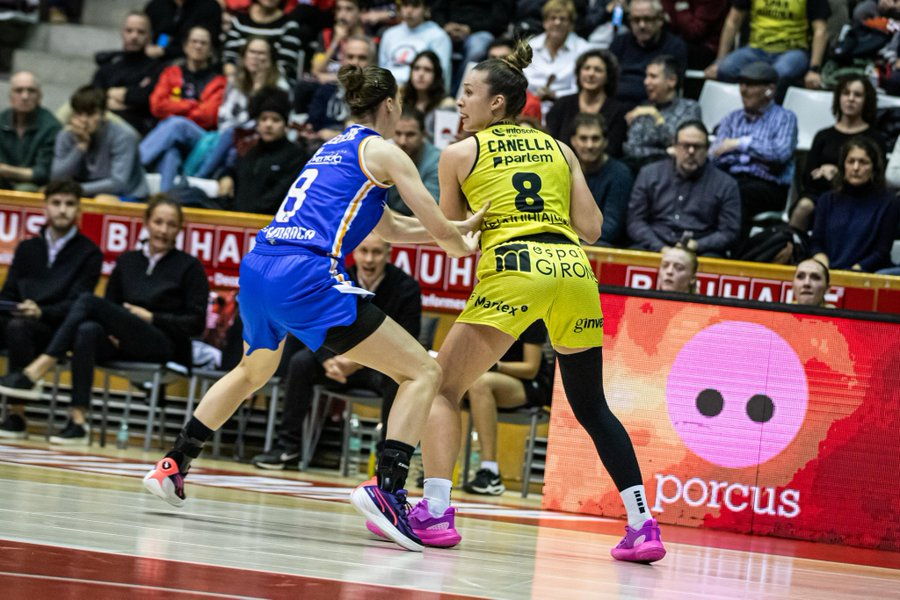 El Perfumerías Avenida empieza el 2025 a lo grande: coliderato en Liga y victorión en Fontajau ante el Uni Girona de Íñiguez (58-71)