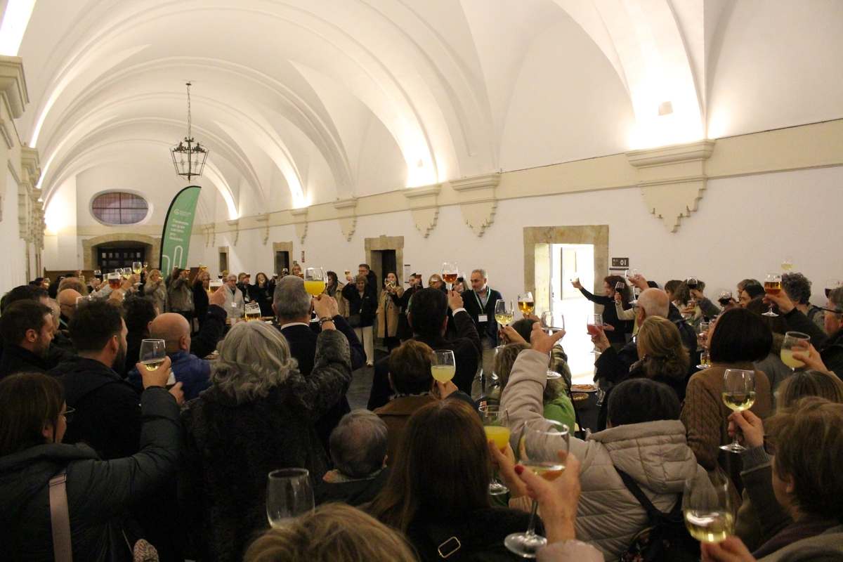 Más de 150 voluntarios de la AECC brindan por el nuevo año en Salamanca (FOTOS)