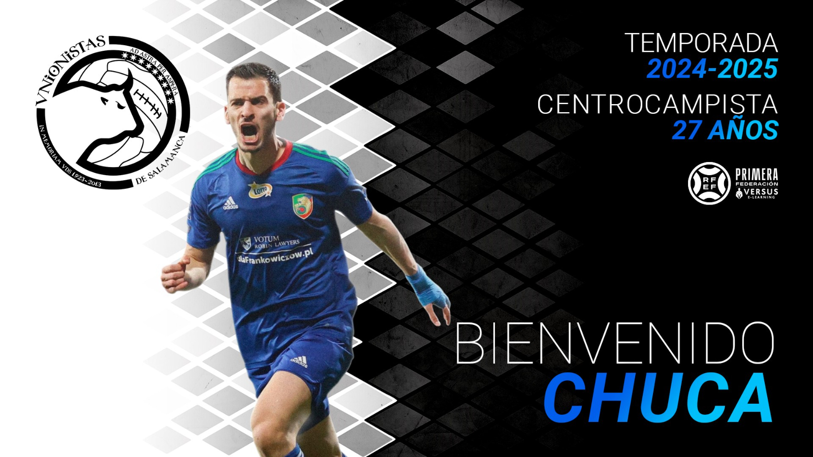 Víctor Moya Chuca, nuevo refuerzo para el centro del campo de Unionistas