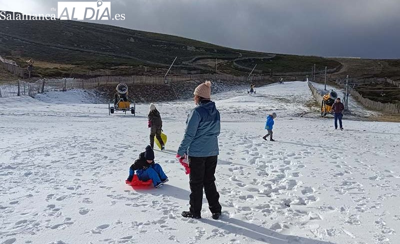 Lugares dónde esquiar o disfrutar de la nieve cerca de Salamanca (MAPA) 