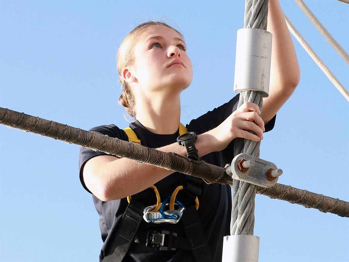 Nuevas e impactantes imágenes de la princesa Leonor en el Elcano