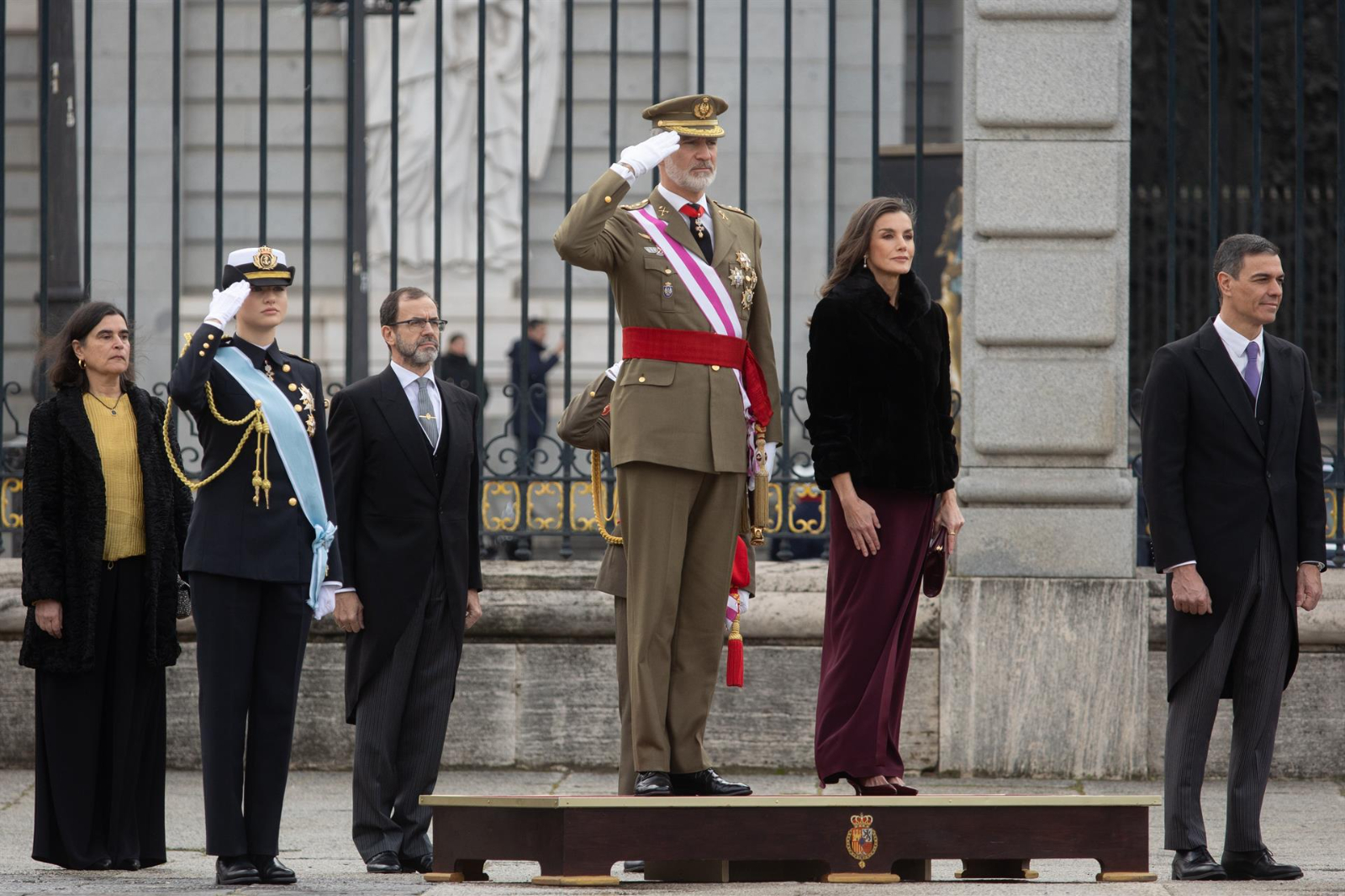 Los Reyes y la Princesa Leonor presiden la Pascua Militar, primer acto oficial del año