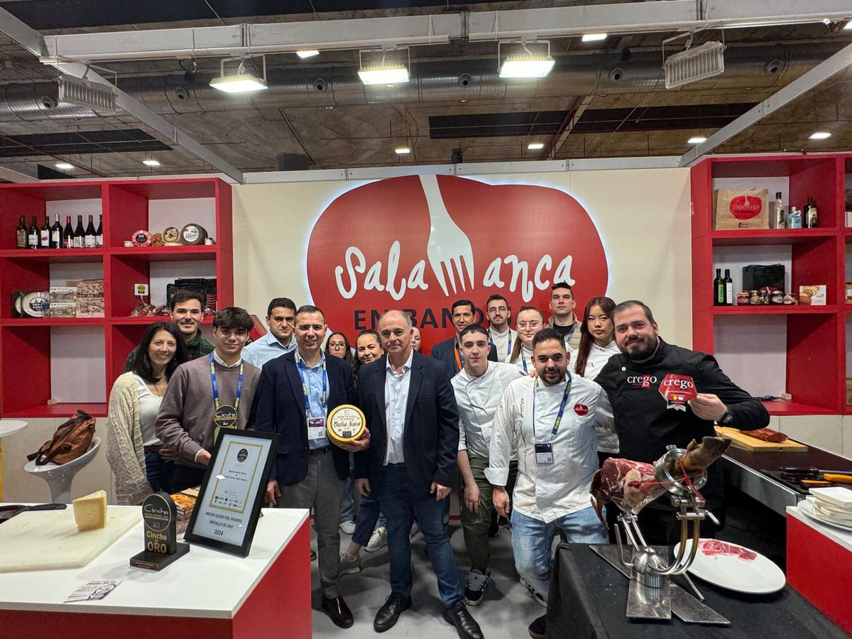 Salamanca en Bandeja cierra con éxito su participación en Madrid Fusión (FOTOS)