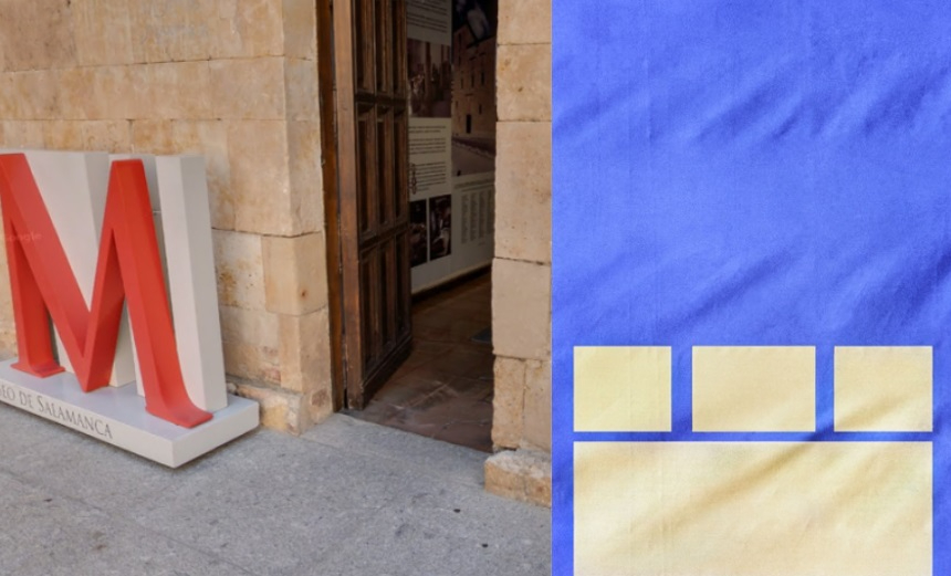 El Museo de Salamanca muestra la obra ‘Abstracción. Diálogos 14’, de Carlos García Andrés, como Pieza del Mes