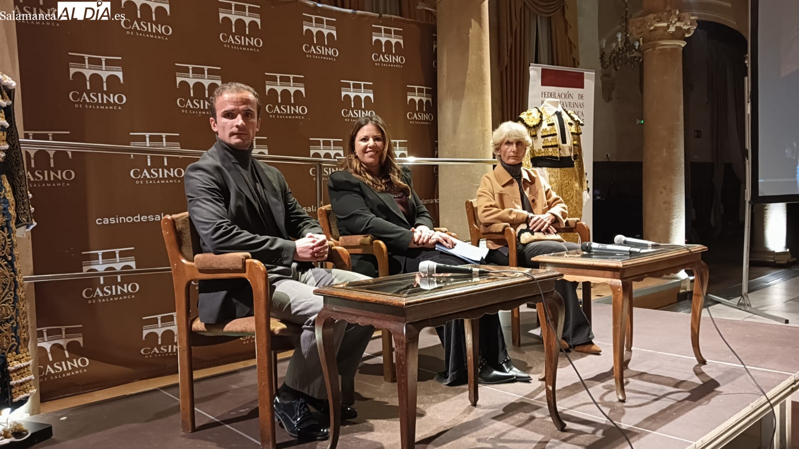 El Casino cuelga el No hay billetes para el coloquio entre Castaño y Dolores Aguirre