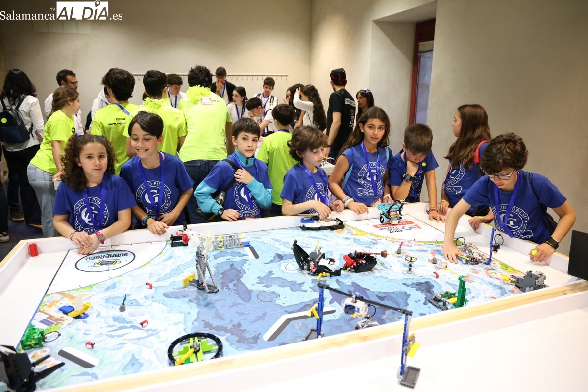FOTOS | Gran participación en la IX edición del torneo First Lego League Salamanca 