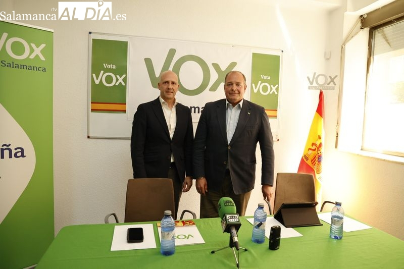 VOX Salamanca muestra su apoyo a Ignacio Rivas: Se está llevando a cabo una intoxicación para desprestigiarle