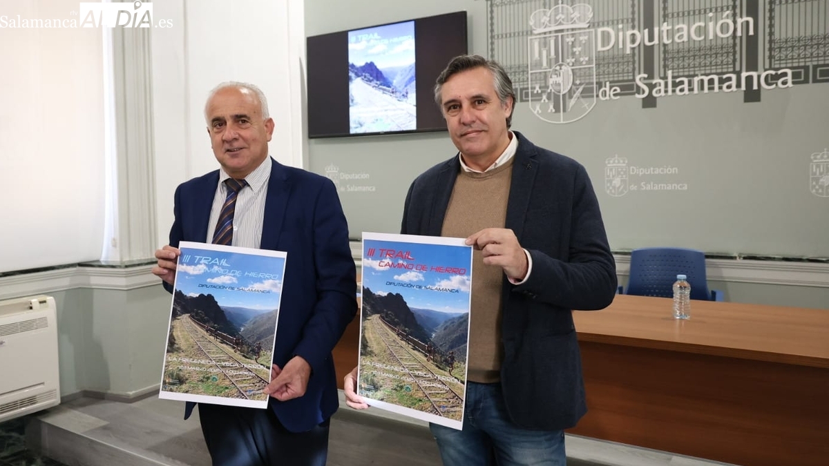 Todo preparado para el III Trail Camino de Hierro Diputación de Salamanca, un viaje de piedra, hierro y agua 