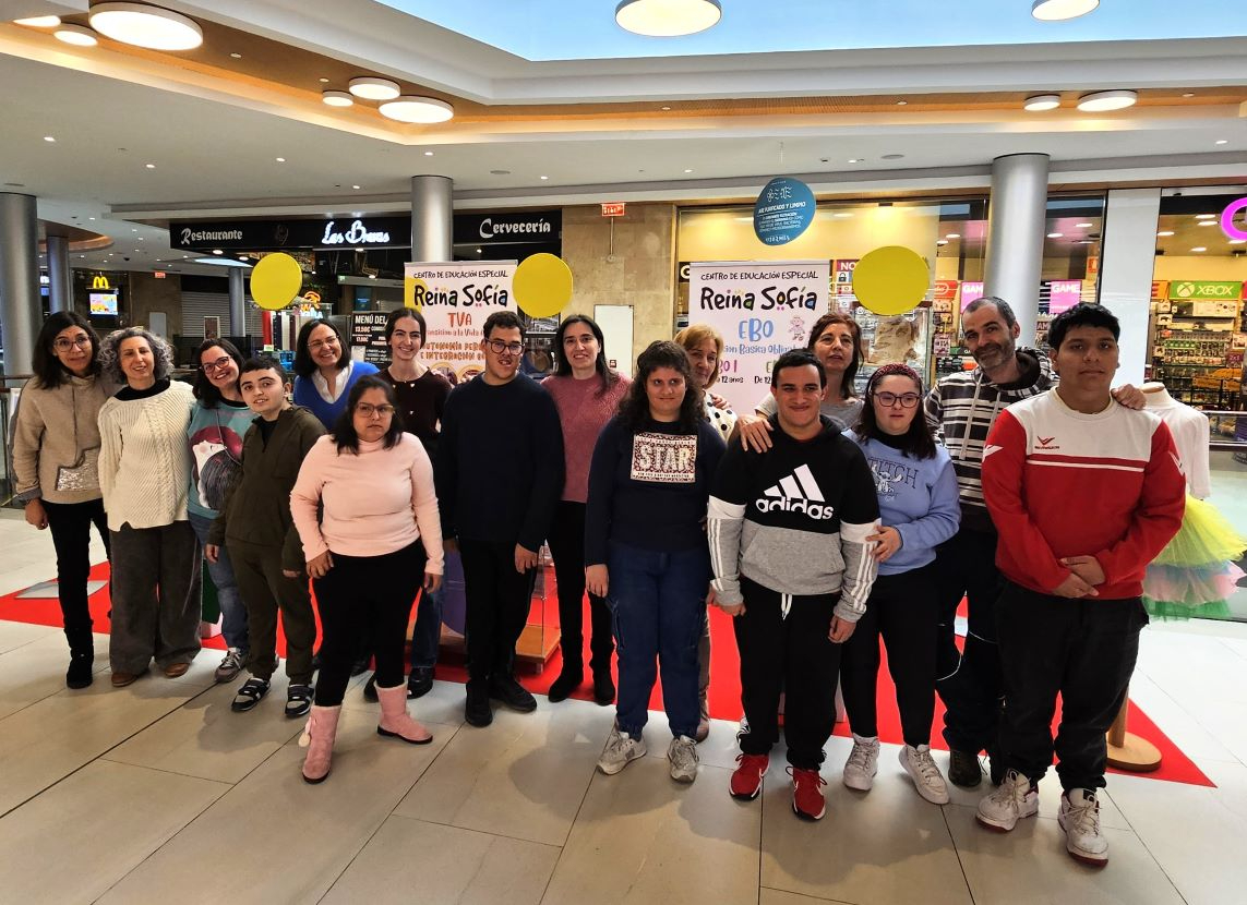 Exposición del talento del alumnado del Colegio de Educación Especial Reina Sofía en el CC Tormes