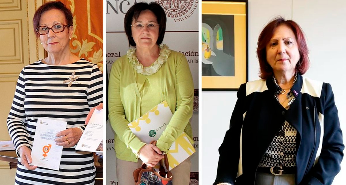 Las tres salmantinas que serán homenajeadas el Día Internacional de la Mujer