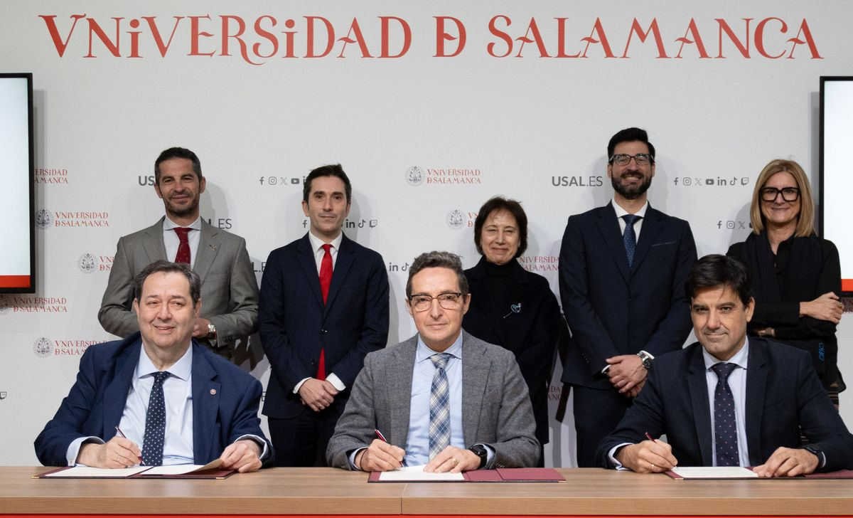 Alianza de Unicaja, USAL y Cámara de Comercio para conmemorar el V Centenario de la Escuela de Salamanca