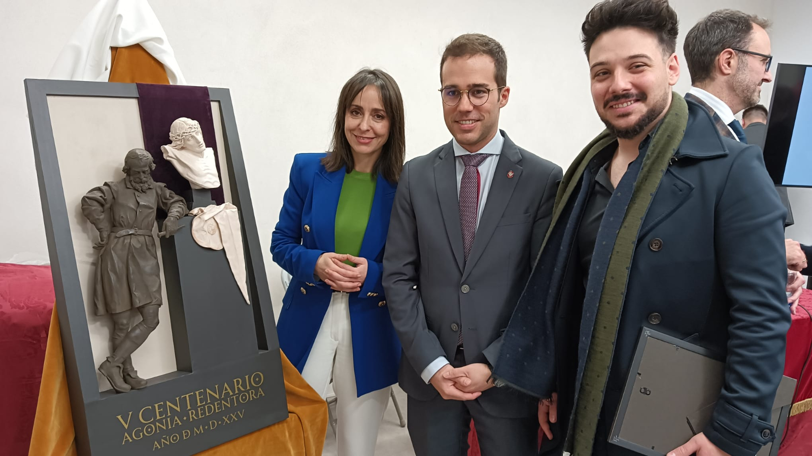 Una obra sublime de Óscar Rodríguez San Dionisio ilustrará el V Centenario del Cristo de la Agonía