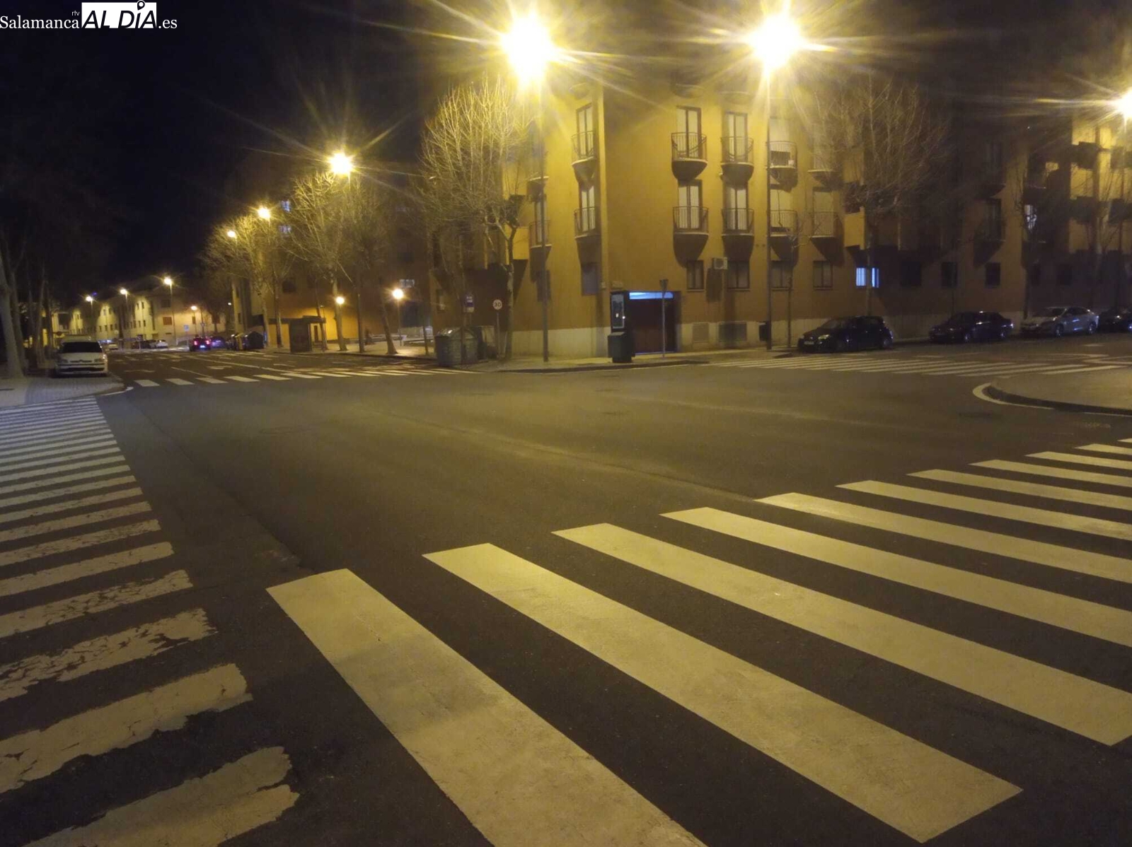 Estamos muy preocupados por la seguridad de nuestros vecinos. Quejas por el peligro de este cruce en Salamanca