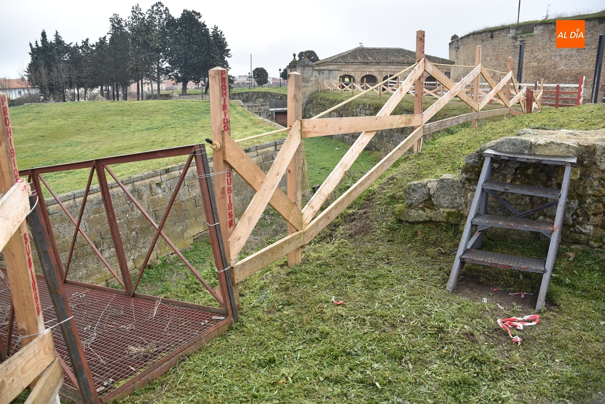 Colocado el Puente de Aris y todas las agujas en altura del Registro