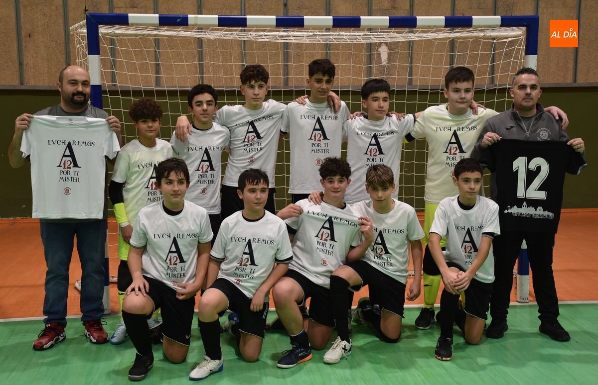 El III Infantil recuerda a su antiguo míster Álvaro Pérez Ortega dedicándole una amplia goleada