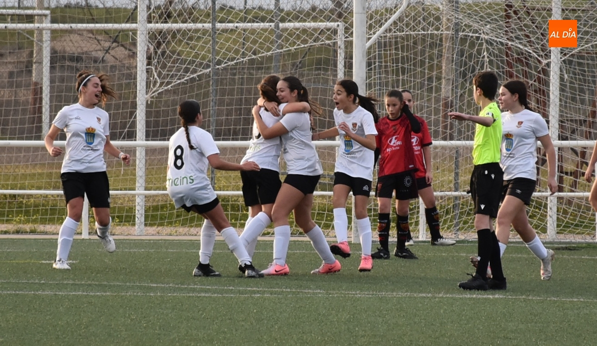 El Infantil Femenino del Ciudad Rodrigo gana el partido aplazado en enero y adelantado al Carnaval