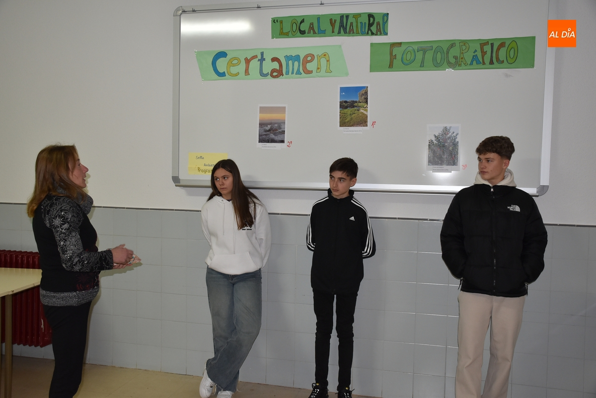 Entregados los premios del Certamen Fotográfico Medioambiental del IES Tierra