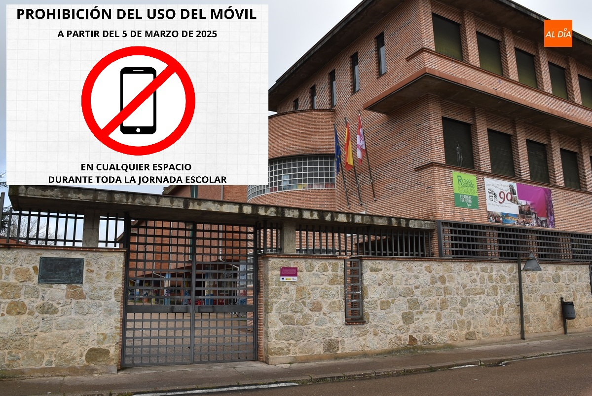 El IES Fray Diego prohíbe usar el móvil en el centro desde el Miércoles de Ceniza