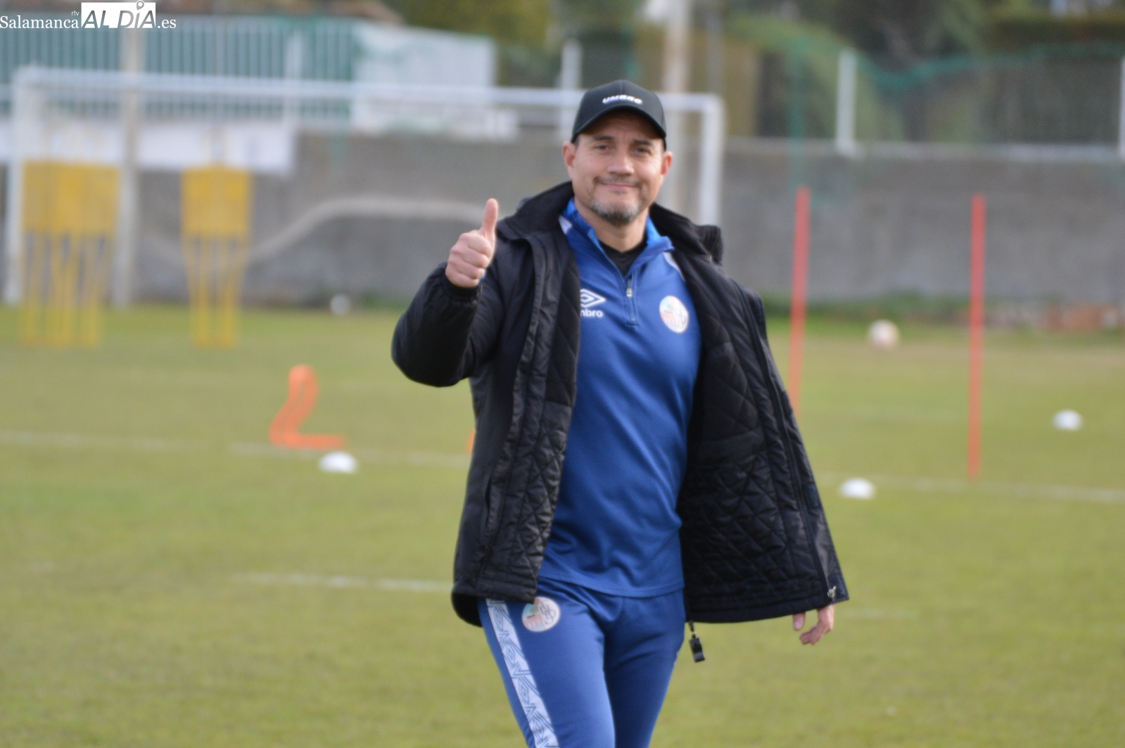 Hugo Parra se pone serio en el entrenamiento del Salamanca UDS: alta intensidad y mayor esfuerzo para preparar el Llanera (FOTOS)