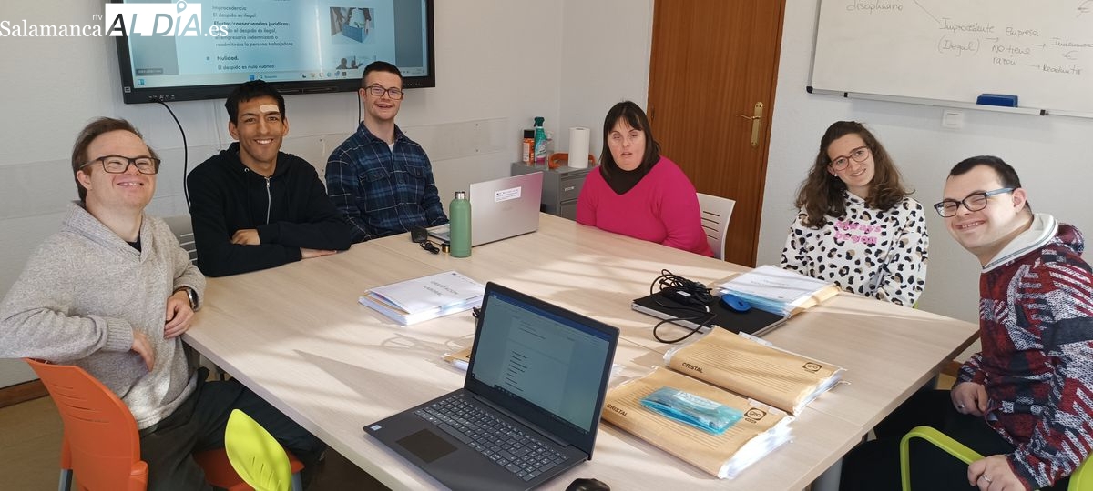 Down Salamanca sigue creciendo y todos sus mayores están trabajando