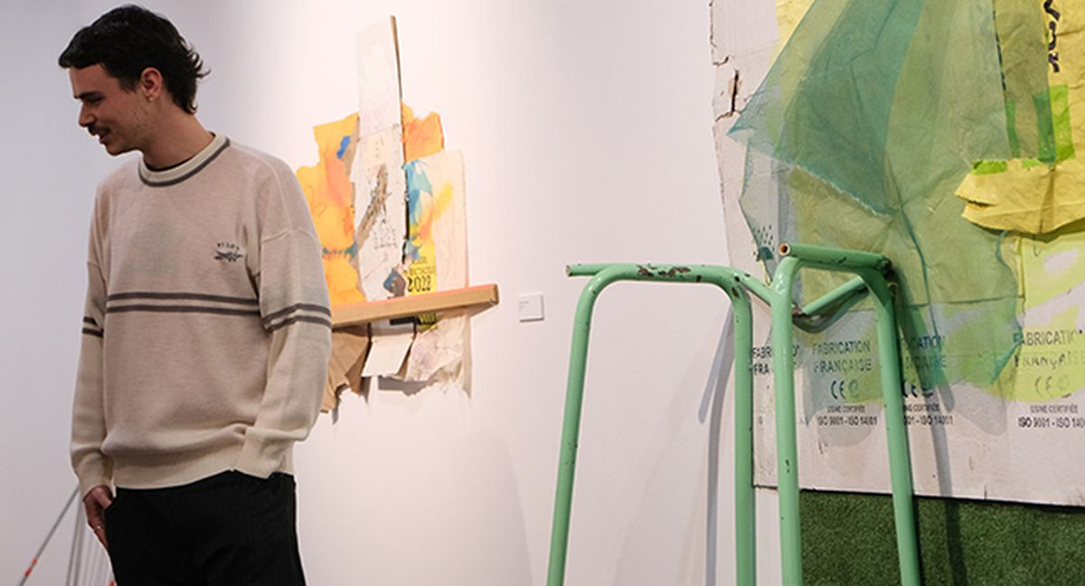 El artista Juan Álvarez Andrés reflexiona sobre el reciclaje en la muestra Tengo mueble