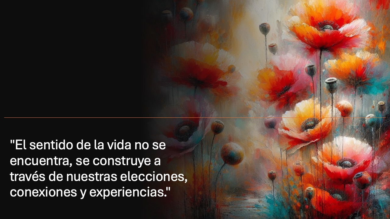 El arte de vivir con sentido