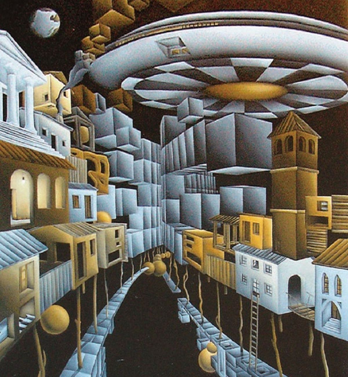 Pho, el pintor salmantino que combina el geometrismo, el cubismo y el surrealismo