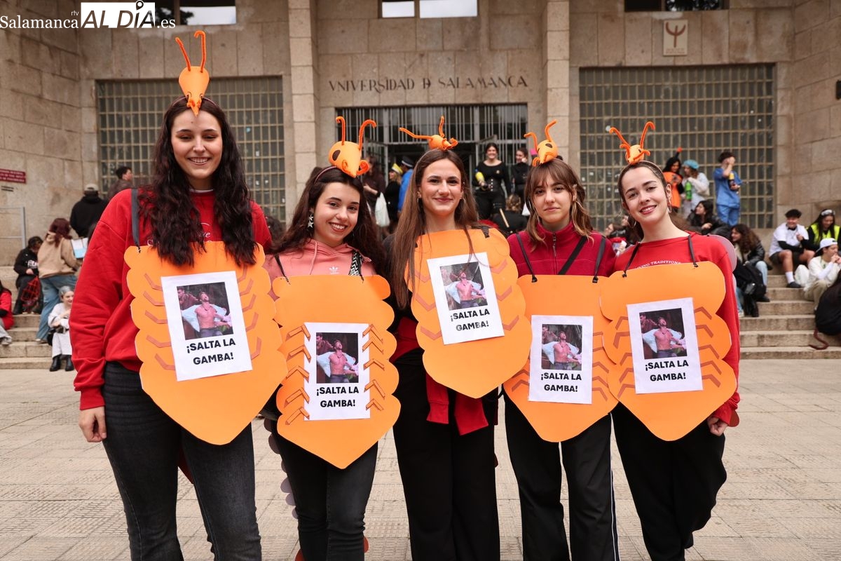 VÍDEO y FOTOS | La imaginación toma las calles de Salamanca con las fiestas de Psicología