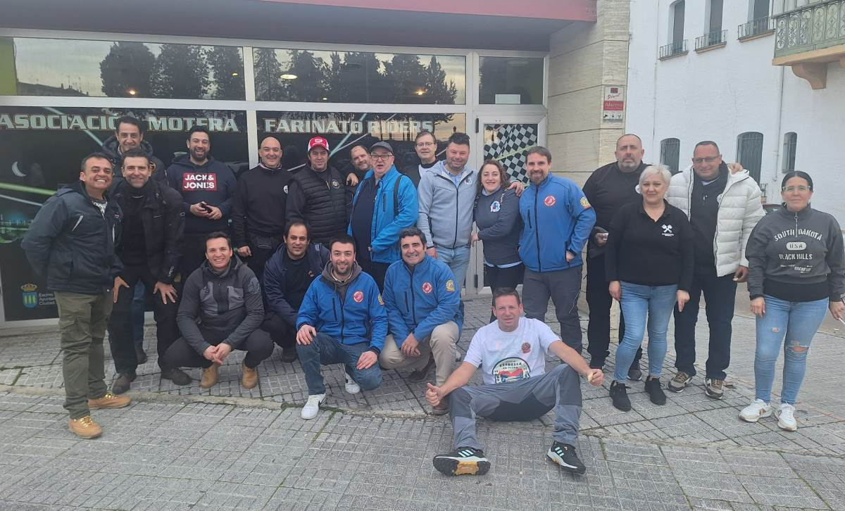 Una treintena de Vespas recorre la Sierra de la Estrella partiendo de la comarca mirobrigense