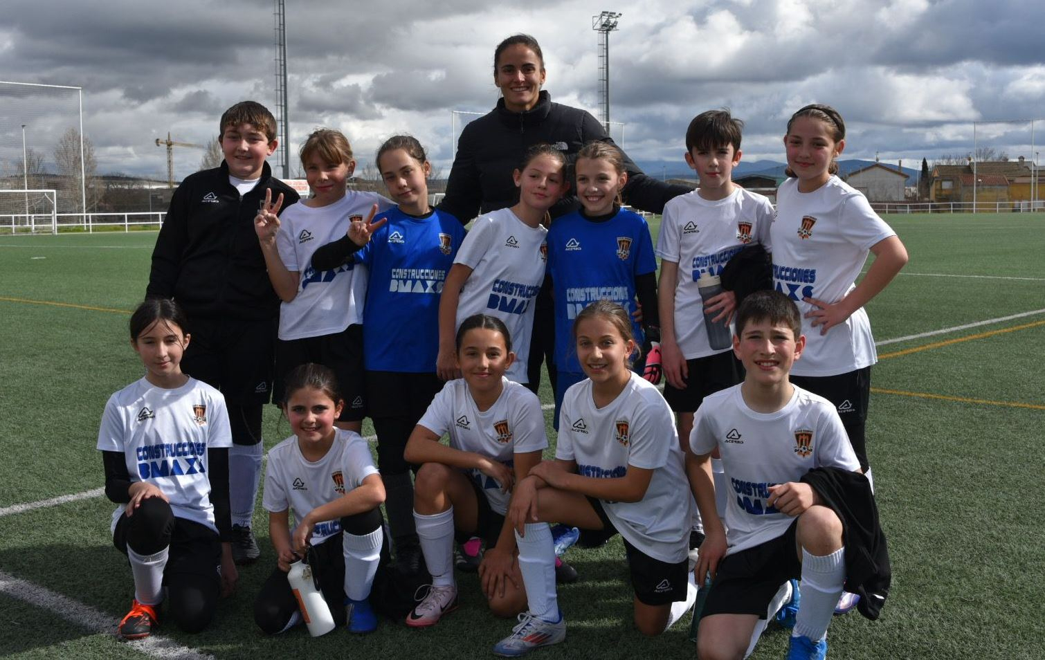 El Alevín C del Ciudad Rodrigo logra por fin estrenar su casillero de puntos