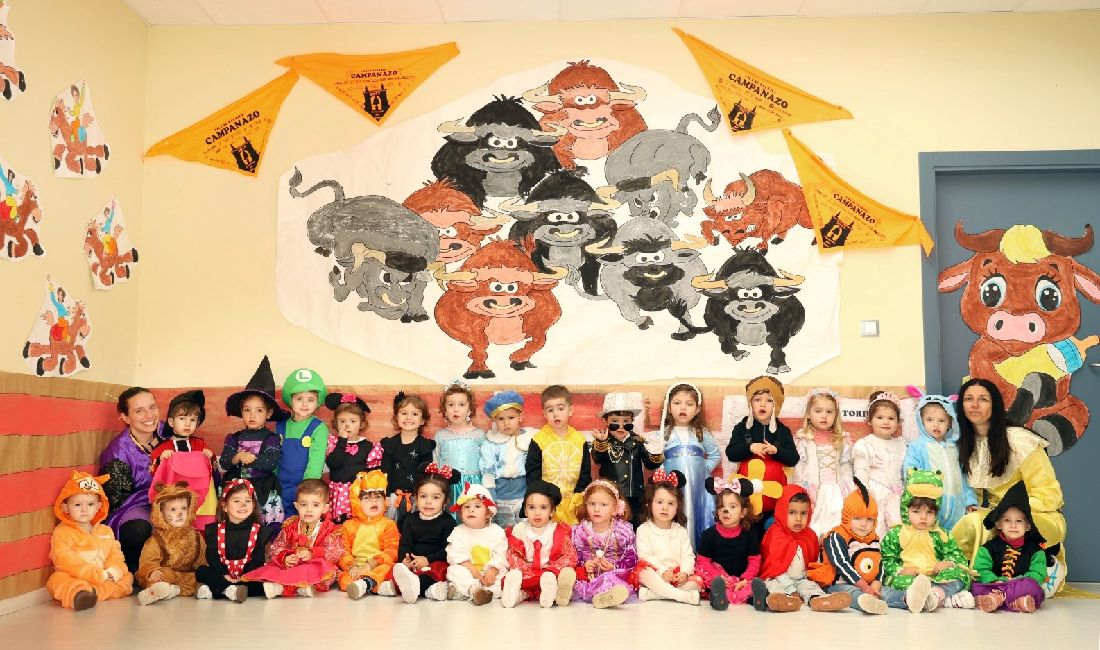 Completísima semana de preparación para el Carnaval en la Escuela Infantil