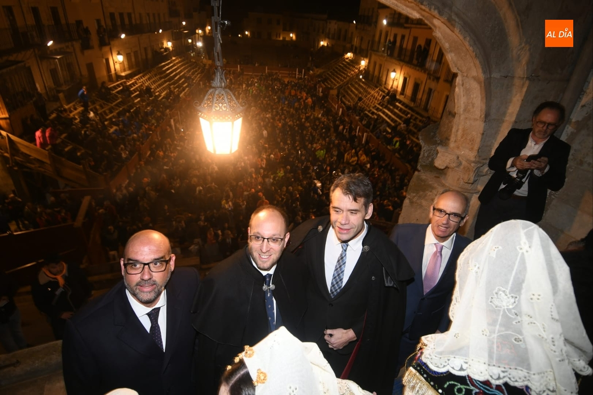 El Pregonero Mayor se da un baño de masas en las calles de Ciudad Rodrigo