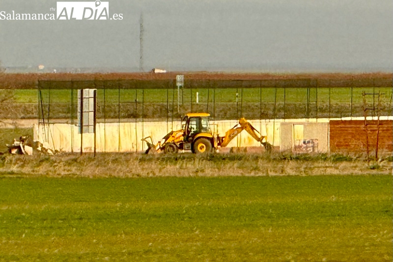 El Ayuntamiento inicia la segunda fase para la renovación total del muro perimetral en el Polideportivo