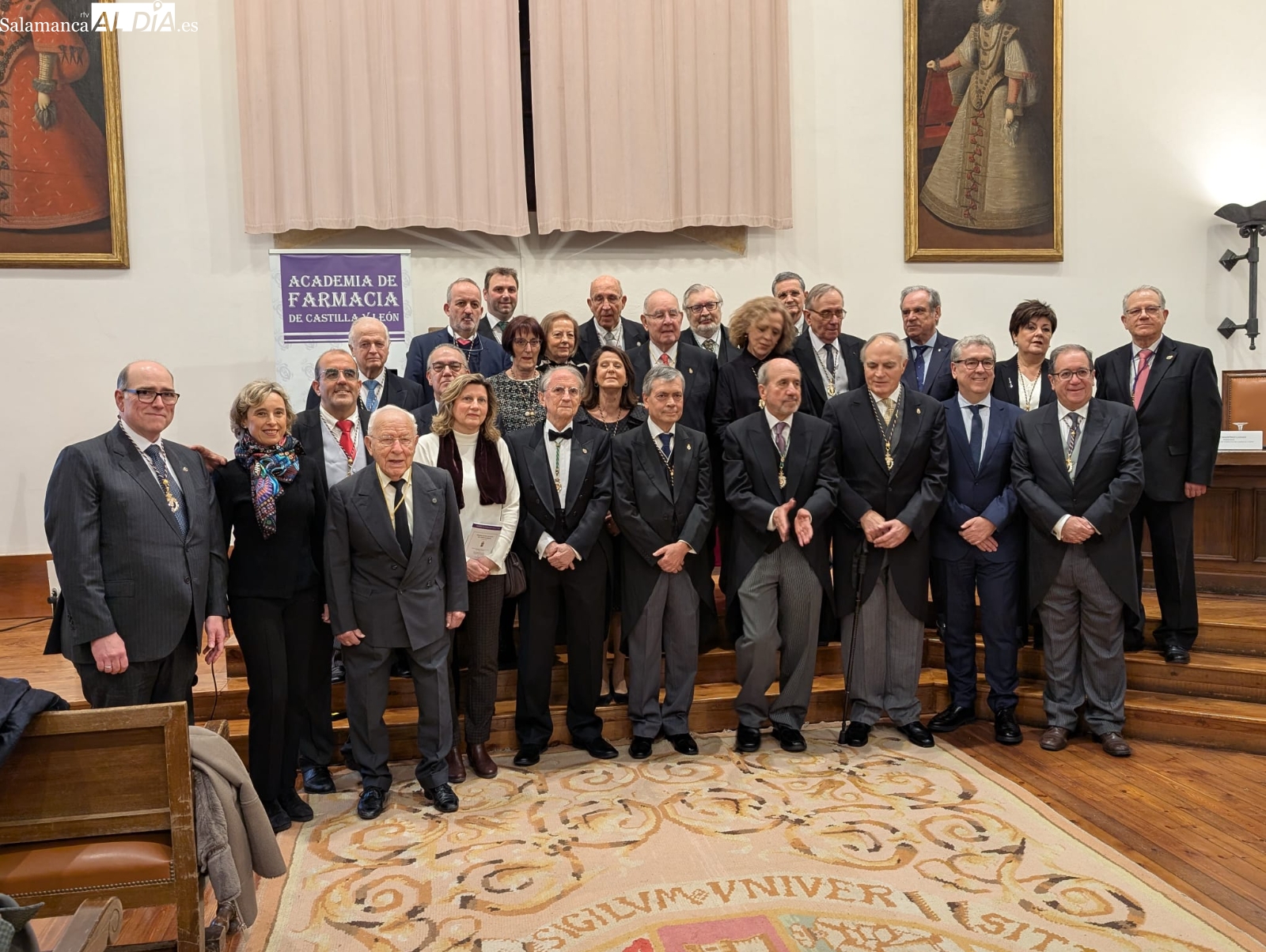 La Academia de Farmacia de Castilla y León inaugura su Curso Académico 2025 con reconocimientos a destacados científicos (FOTOS)