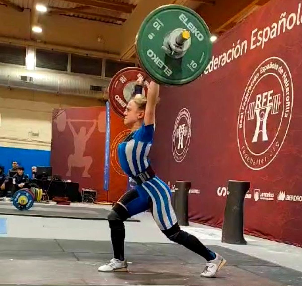 Marta García Rincón afina su preparación para el Europeo Absoluto con marcas de récord