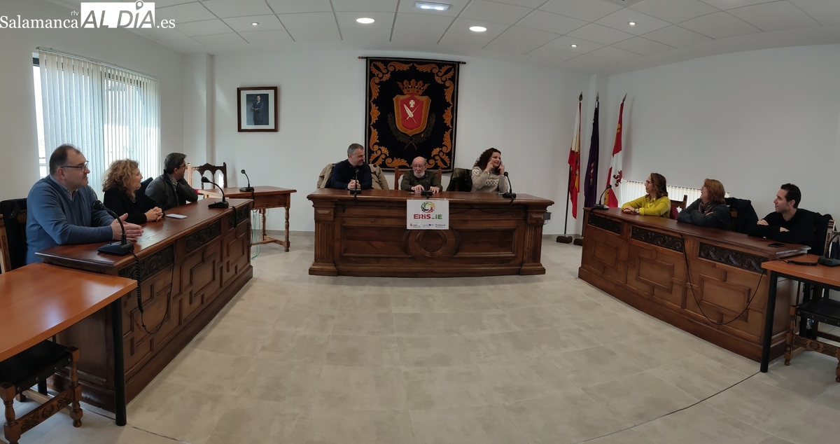 Encuentro colaborativo en Vitigudino entre docentes de los institutos Ramos del Manzano y el Agrupamento de Escolas do Fundão 