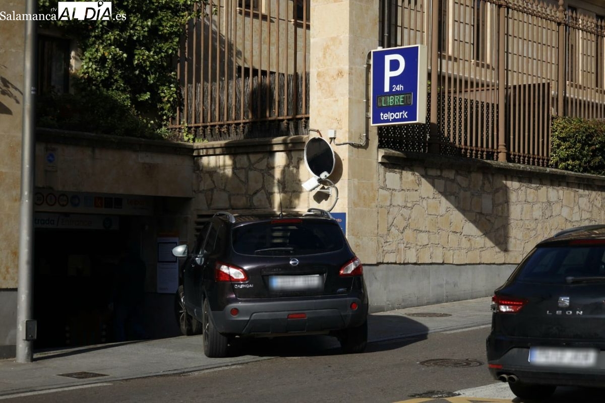 Aparcamiento gratuito en el centro de Salamanca para clientes de comercios de AESCO