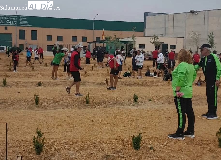 Villares de la Reina, el referente de la petanca en Castilla y León