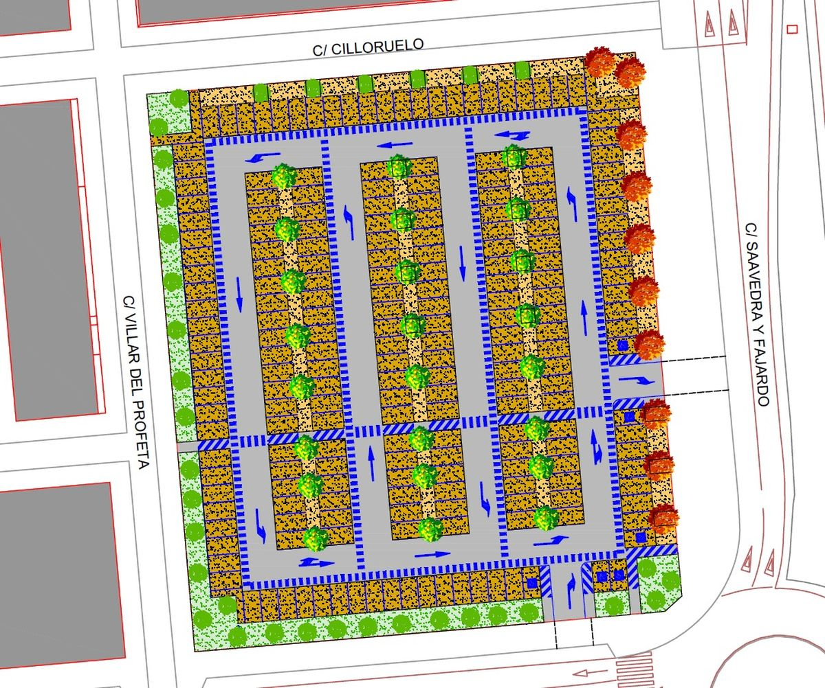 El barrio de Salamanca que tendrá un innovador aparcamiento gratuito con 214 plazas 