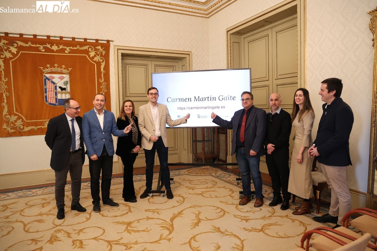 La escritora salmantina Carmen Martín Gaite ya cuenta con su página web