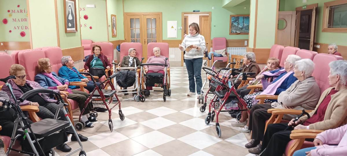 La Residencia San José recibe a los Voluntarios de la Palabra