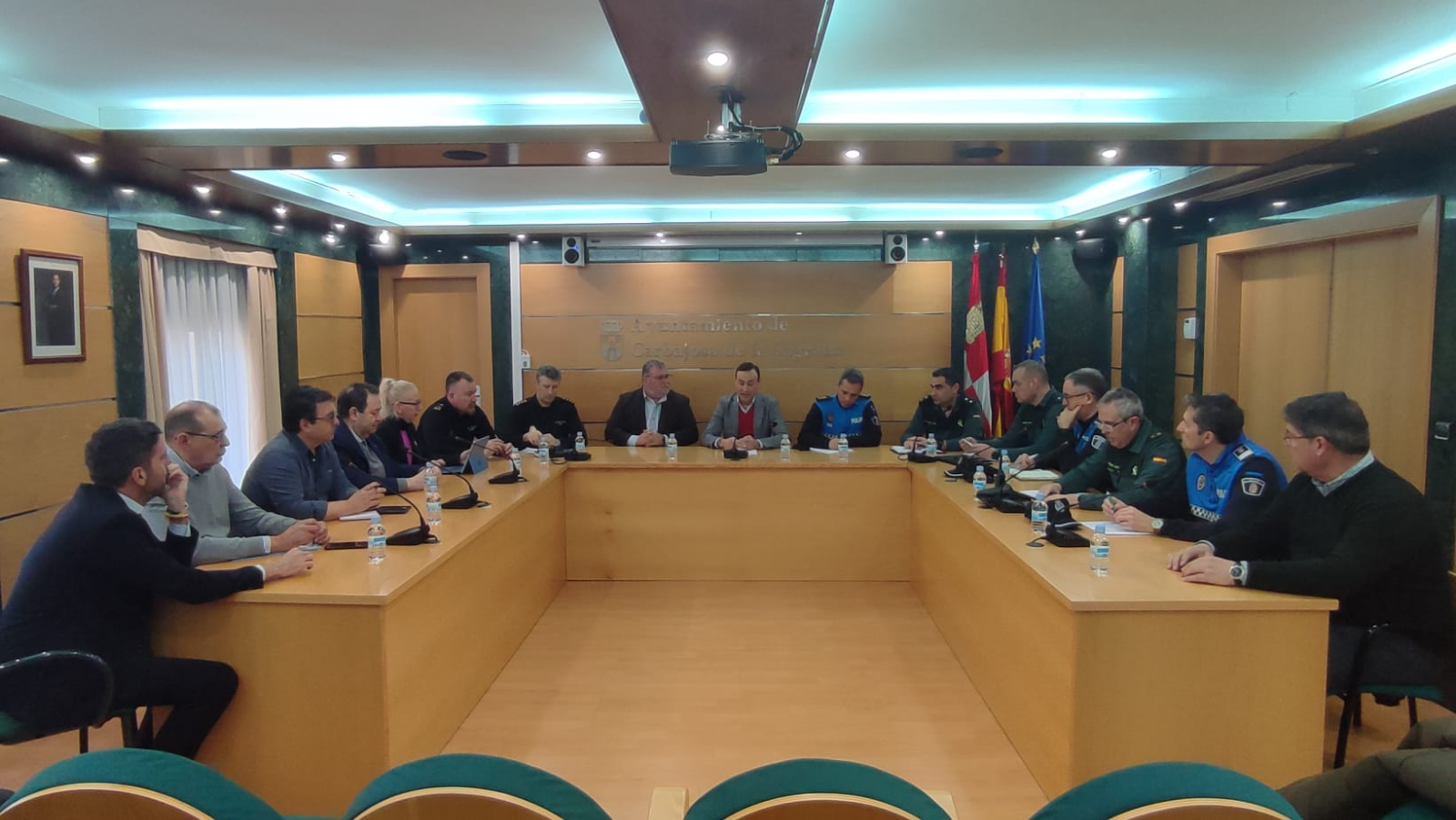 Satisfacción en Carbajosa por la baja incidencia de robos en el polígono El Montalvo