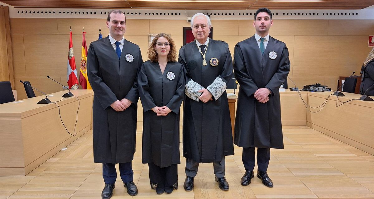 Dos nuevos jueces destinados a Salamanca juran sus cargos