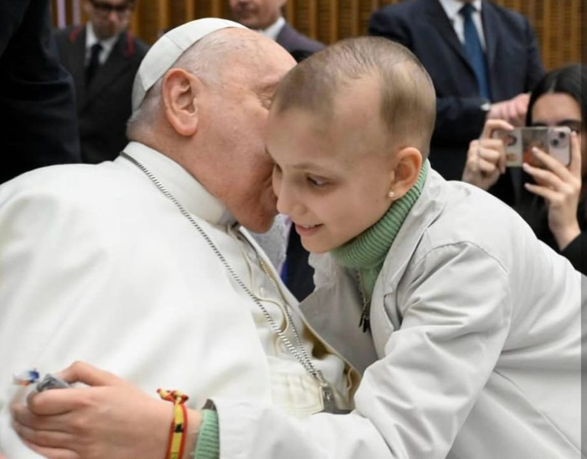 Es uno de los días más importantes de mi vida, afirma la Princesa Guerrera Futbolera salmantina, tras su encuentro con el Papa 