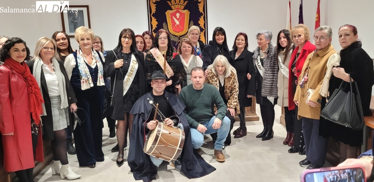 Las águedas toman el mando en Vitigudino con Mª Antonia Juan Vicente como reina 