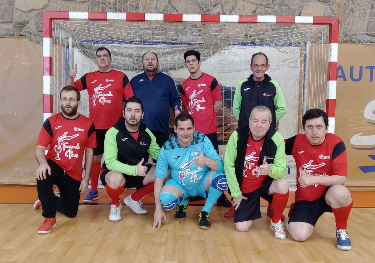 El equipo de la Asociación Salud Mental Salamanca se prepara para iniciar la Liga MEnTEGOLES