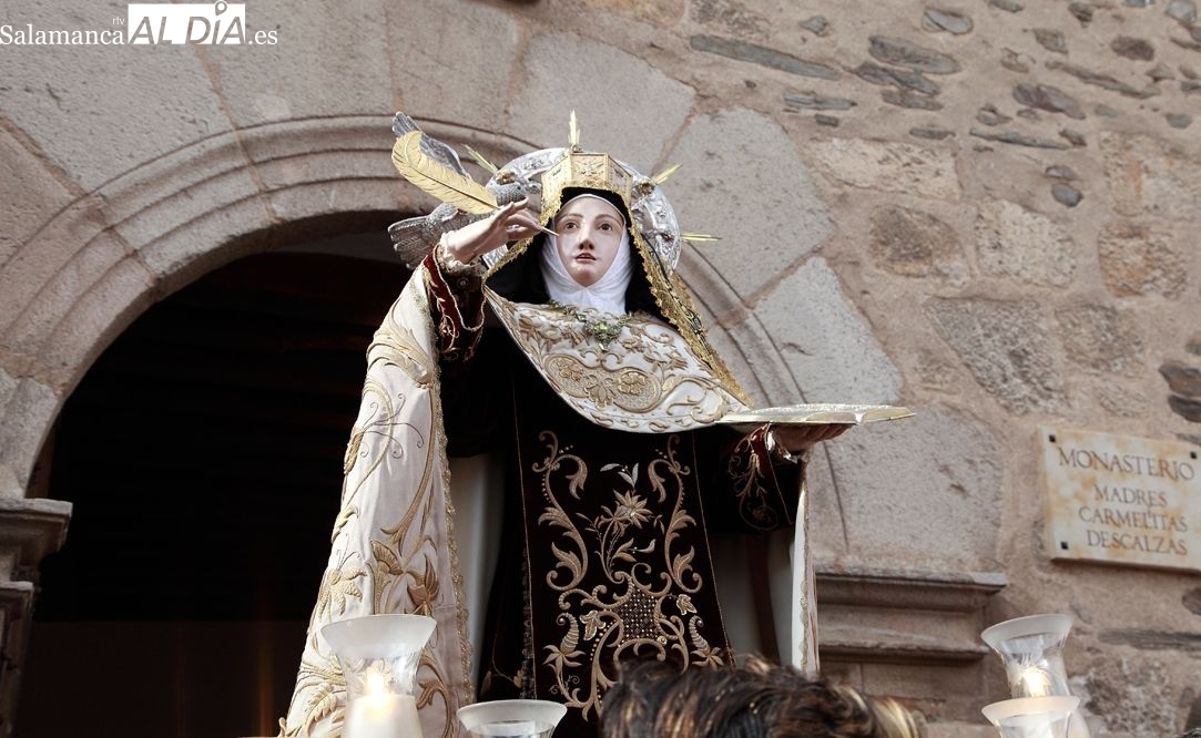 Las donaciones para restaurar la imagen y las andas procesionales de Santa Teresa alcanzaron los 29.000 euros