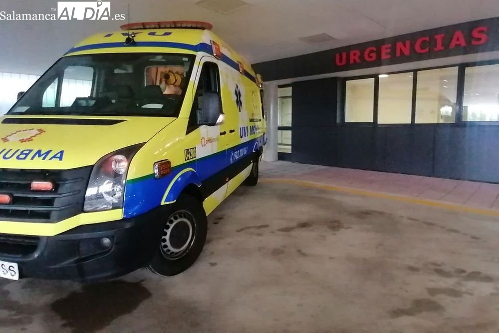 Herido grave un joven de 18 años tras caer desde una altura de 10 metros en Salamanca